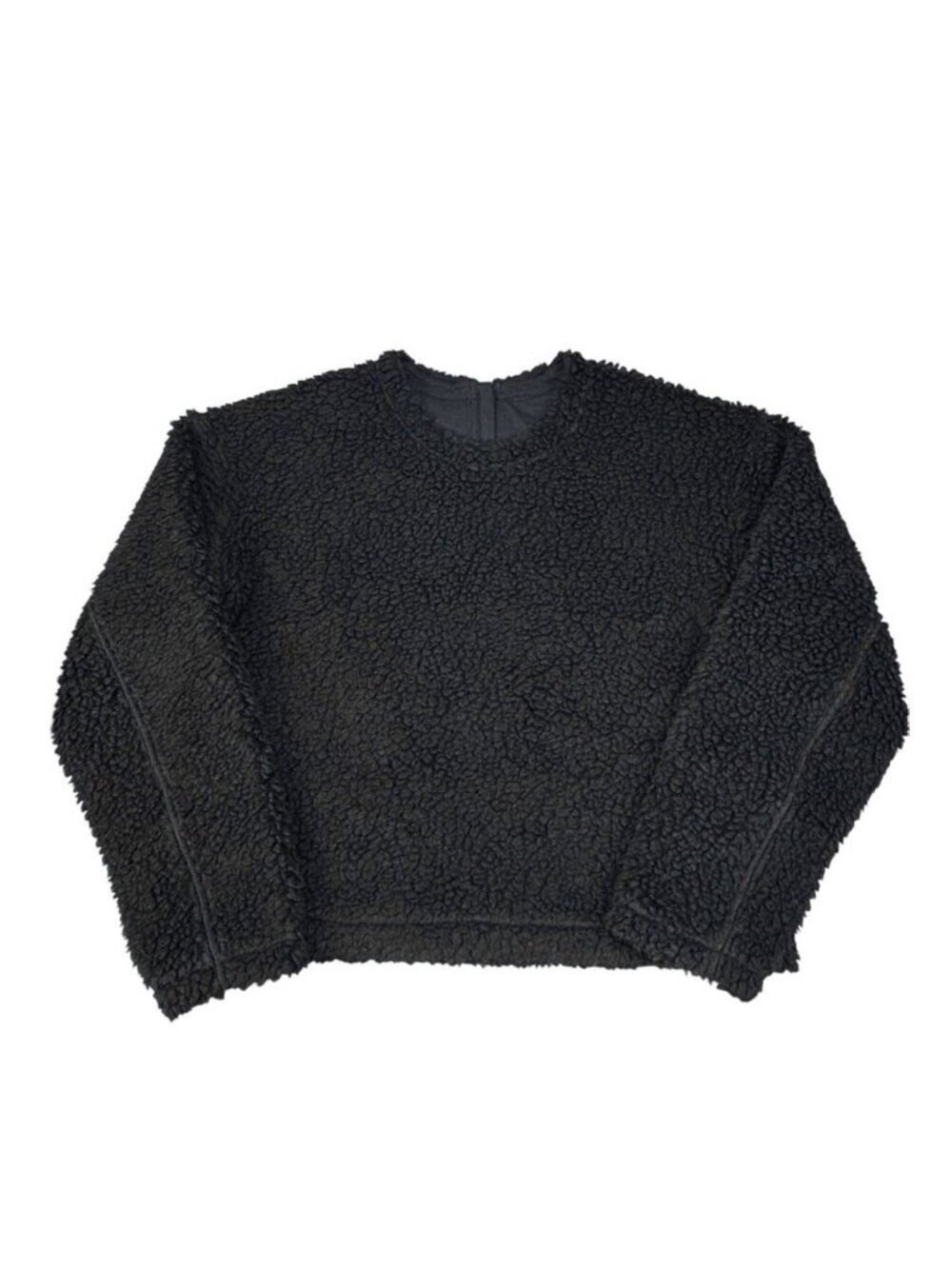 Lululemon Wool Whenever Crew In Black - Picture 4 of 6